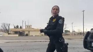 Female Officer Gets Owned