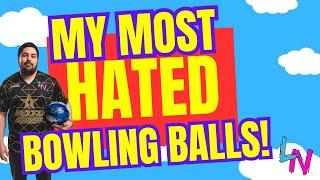 My Top 5 Most Hated Bowling Balls Since Becoming A Free Agent!