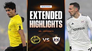 Elfsborg vs. Qarabag: Extended Highlights | UEL League Phase MD 6 | CBS Sports Golazo - Europe