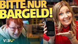 Nur Bares ist Wahres: Kartenlesegerät ohne Netz - komplizierte Kartenzahlung! | Verstehen Sie Spaß?