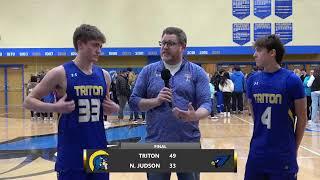 Triton (11-3) at North Judson (6-6)- Varsity Boys HNAC Basketball  2-1-2025 - LIVE