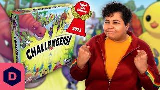 Let's play Spiel Des Jahres 2023 winner, Challengers!