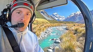 Taking A Helicopter To Find GOLD In The New Zealand Mountains!