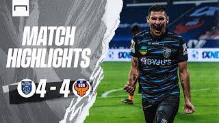 Highlights: FC Goa 4-4 Kerala Blasters (Malayalam) | Pereyra Diaz brace, Cabrera hat-trick | KBFC