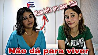 Minha cunhada conta porque fugiu de Cuba pro Brasil | Triste   #vidaemcuba