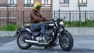 Triumph Speedmaster 1200 - Самый непопулярный круизер. Bonneville Bobber для двоих.