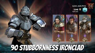 90 Stubbornness Ironclad ️ || Shadow Fight 4