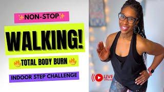 Daily Exercise! 10,000 Steps Walk At-HomeTotal Body Fat BurnIMFit Shameka live!