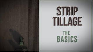 Strip Tillage: The Basics