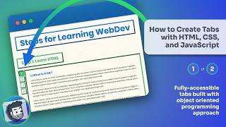 How to Create Tabs with HTML, CSS, and JavaScript (Part 1 of 2)