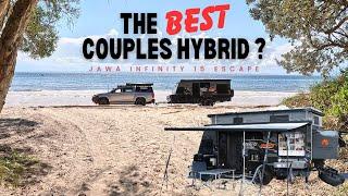 Jawa Infinity 15 Escape 2024- Comprehensive Walk-Around & Insights | Best Hybrid Caravan Yet?