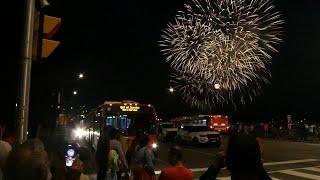 OC Transpo Canada Day 2023: Post-Fireworks Bus Operations at Pimisi Station (Lebreton Flats)