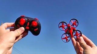 Eachine E010 Micro RC Drone Flight Test Review - Captain RC