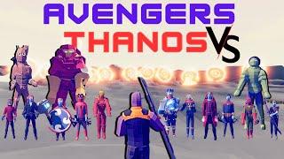 AMAZING AVENGERS Team vs THANOS - Totally Accurate Battle Simulator TABS