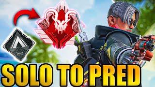 This is how i SOLO'D to PRED In Apex Legends! (NOT WORTH)