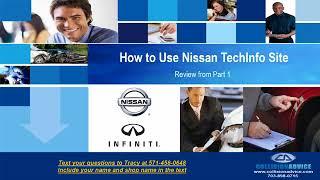 Nissan INFINITI Tech Info Part 2 OEM Webinar - Learn to Research, Research to Learn