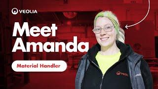 Material Handlers at Veolia North America - A Day In The Life of Amanda