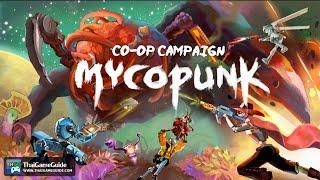 Action FPS for 4 Players : Mycopunk (Demo) | Online Co-op Campaign ~ Full Gameplay