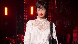 Victoria's Secret model Taylor Hill channels Audrey Hepburn with stylish look at Paris Fashion Week