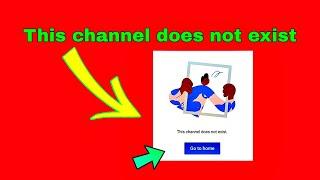 this channel does not exist | Youtube channel problem - #shorts #smarttecharun