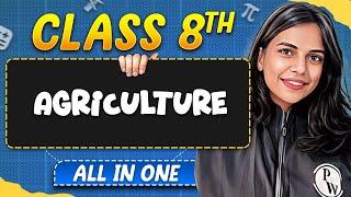 Agriculture in One Shot | SST | All in One | Class 8th Complete Revision 