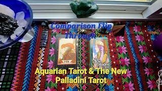 Comparison: The Aquarian Tarot & The New Palladini Tarot