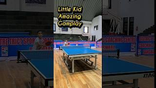 Little Kid Amazing Gameplay  Table Tennis Daily #shorts #tabletennis