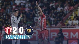 NECAXA 2-0 PUMAS J7 | DESCARGA ELÉCTRICA sobre los Universitarios