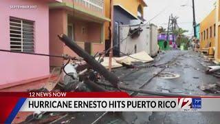 Hurricane Ernesto aims for Bermuda after leaving many in Puerto Rico without power or water