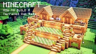 Minecraft: How To Build a Terraced Oak Survival Base