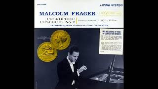 Prokofiev Piano Concerto No.2.  Malcolm Frager and the Paris Conservatoire Orchestra.  (1960)