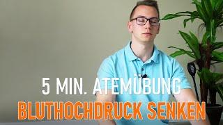 Bluthochdruck in 5 Minuten senken - Einfache Atemübung