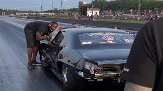 Fletcher Cox Pro 275 Camaro rockets to 200 MPH @ Cecil County Dragway 6/3/22  Street Car Shootout