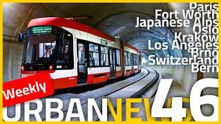 Notre Dame reopened | New trams for Krakow | Last trolleybuses in Japan | Urban News 46