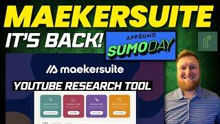 Maekersuite: It's BACK! Get It Now on AppSumo Sumo Days! 