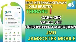 CARA CEK SALDO JHT BPJSTK DI JMO JAMSOSTEK MOBILE | BPJS KETENAGAKERJAAN | #JMO