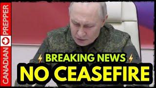 CEASEFIRE REJECTED! PUTIN IN FULL WAR MODE! UKRAINE LINES COLLAPSE! RUSSIA ATTACKS US SHIP!