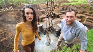 WE HAVE A BIG PROBLEM... DIY foundation in Panama