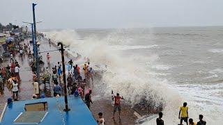 ভোরের দীঘায় ব্যাপক জলোচ্ছ্বাস  Digha Sea Beach ️ Live 