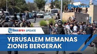 Yerusalem Panas! Warga Palestina Bentrok dengan Tentara Israel saat Demo Bergerak ke Masjid Al Aqsa