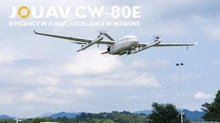 Meet JOUAV CW-80E Large Drone: 20kg Payload & 600min Endurance