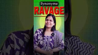 Ace Your Exam || Synonyms of RAVAGE || learn with Nimisha Bansal