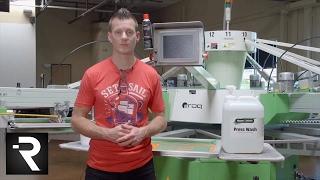 How To Use Ryonet's Industrial Press Wash for Screen Printing