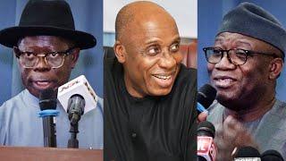 Embittered Oshiomole Exposes Amaechi & Fayemi's Role In His Removal As Chairman While Buhari Watched