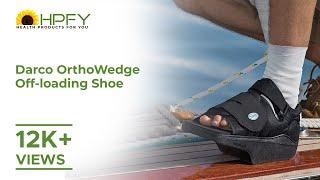 Darco OrthoWedge Off Loading Shoe | Get flat 10% Off* | Shop Now Offer expires very soon