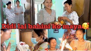 Kanxi xori ko lagi welcome ayushma dede bata#mayagurung9799 #mukbang #dailyvlog