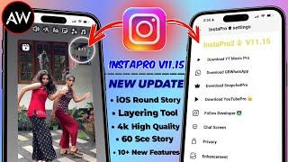 instaPro v11.15 | iOS Story Like iPhone | iPhone All Fonts + New Features | For Android