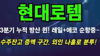 [현대로템] 견조함,  수급 분산시 대응법~! #현대로템 #현대로템전망 #현대로템주가 #현대로템분석 #현대로템주가전망 #현대로템대응 #현대로템주식 #현대로템주식전망