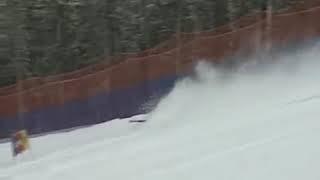 Alpine Skiing - 2005 - Men's Giant Slalom - Goergl crash in Beaver Creek