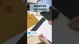 Printer on rent | Affordable Printer rental  #youtubeshorts #shorts #printer #rental #yt  @RentSewa